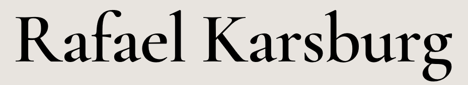Logotipo Rafael Karsburg